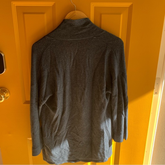 Wilfred Navy Mesh Knitted Cardigan Size XS - Picture 4 of 5